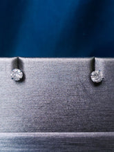 Load image into Gallery viewer, 2/3ct tw genuine diamond stud earrings
