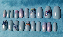 Load image into Gallery viewer, Blue Butterfly Dream press on nails
